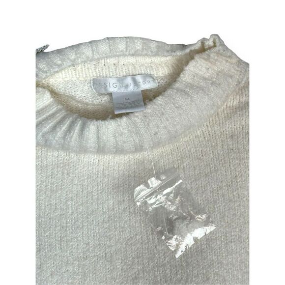 Design History Cut Out Sleeve Soft Cozy Sweater M NWT - Picture 5 of 5